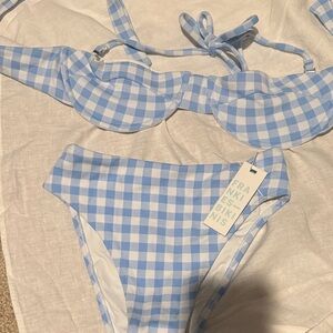 Blue frankies Bikini Set